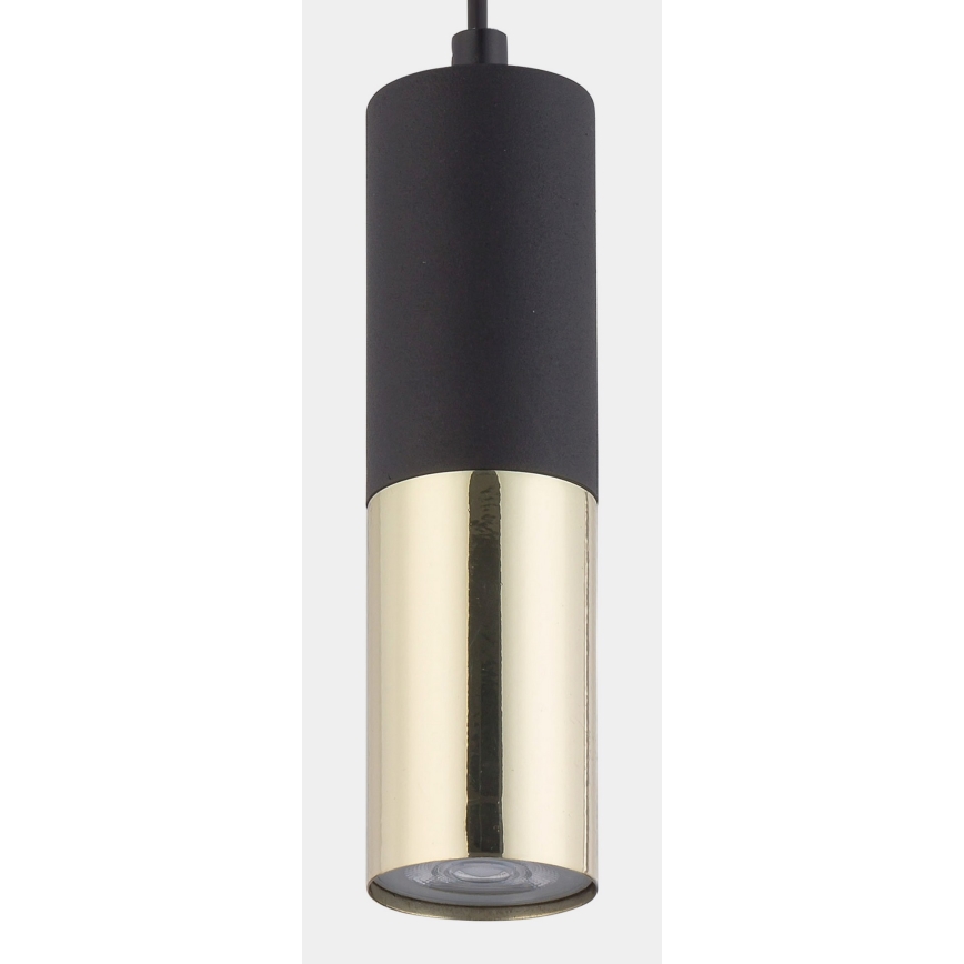 Luster na sajli ELIT 1xGU10/10W/230V crna