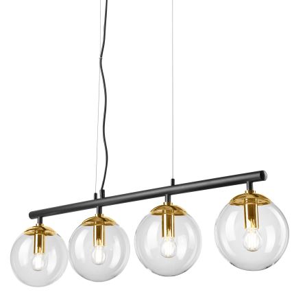 Luster na sajli ELOISE 4xE14/15W/230V