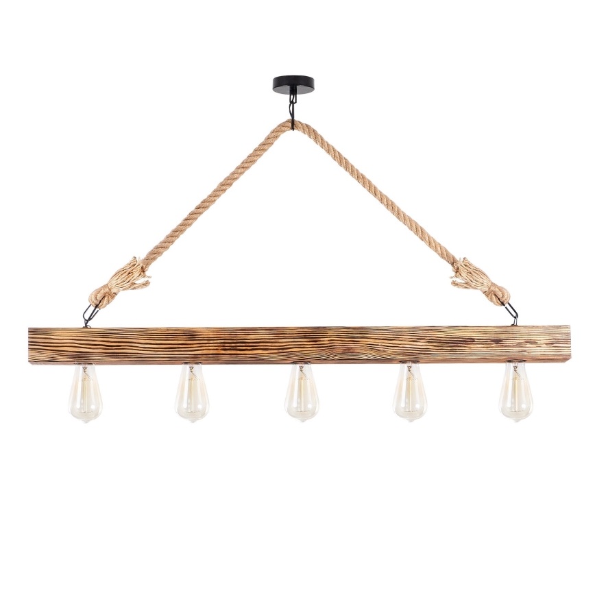 Luster na sajli EREBOS 5xE27/100W/230V