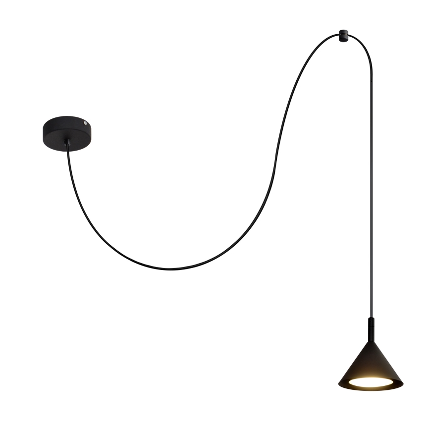 Luster na sajli ETNA 1xGX53/15W/230V crna
