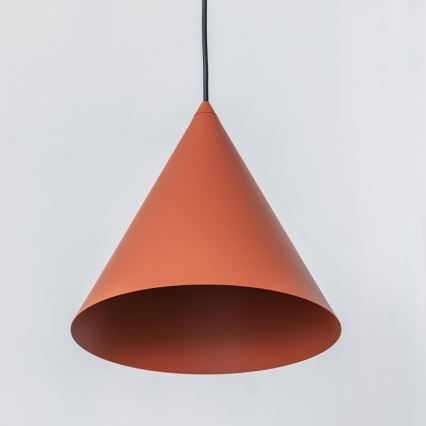 Luster na sajli ETNA II 1xE27/15W/230V, promjer 25 cm, u narančastoj boji