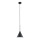 Luster na sajli FABO 1xE27/15W/230V crna