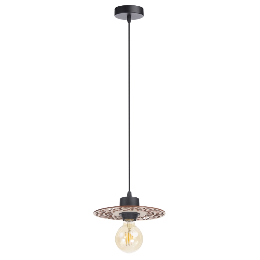 Luster na sajli FALCO 1xE27/60W/230V pr. 20 cm bež