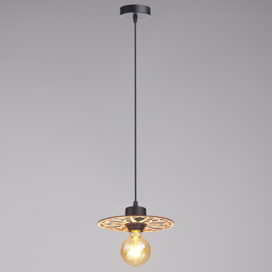 Luster na sajli FALCO 1xE27/60W/230V pr. 20 cm bež