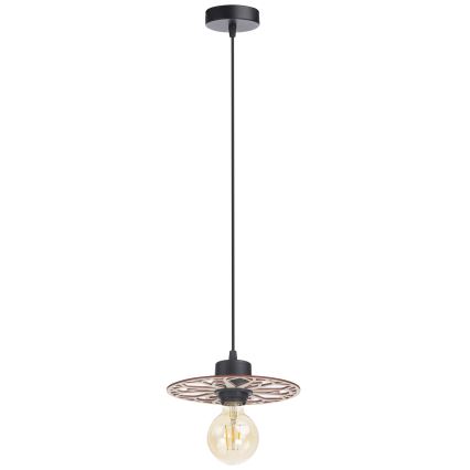 Luster na sajli FALCO 1xE27/60W/230V pr. 20 cm bež