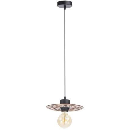 Luster na sajli FALCO 1xE27/60W/230V pr. 20 cm bež