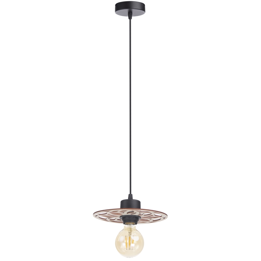 Luster na sajli FALCO 1xE27/60W/230V pr. 20 cm bež