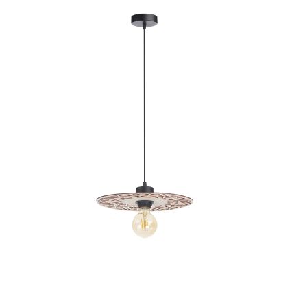 Luster na sajli FALCO 1xE27/60W/230V pr. 30 cm bež