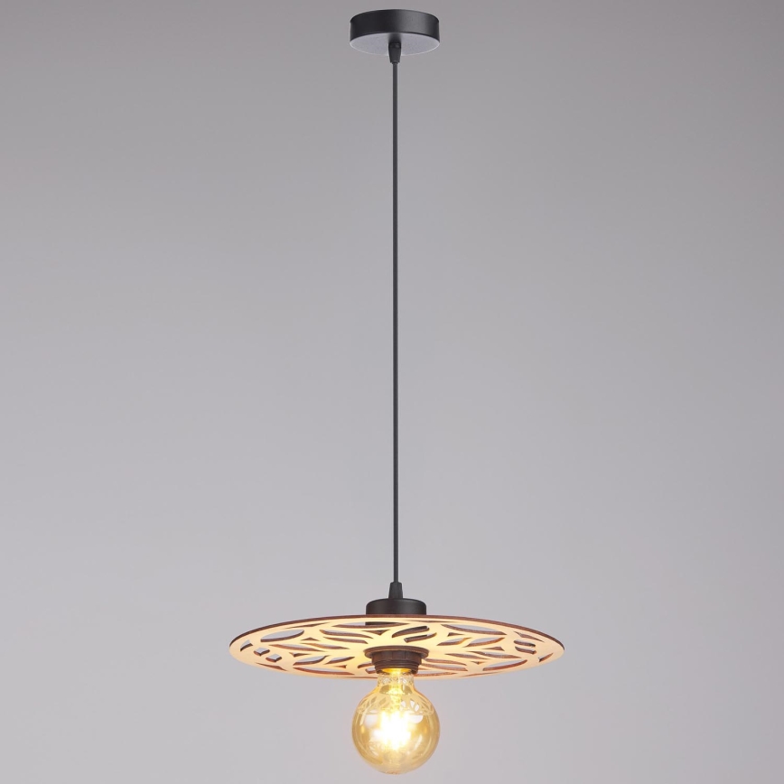 Luster na sajli FALCO 1xE27/60W/230V pr. 30 cm bež