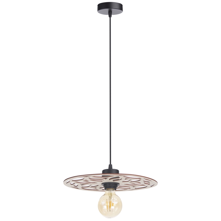 Luster na sajli FALCO 1xE27/60W/230V pr. 30 cm bež