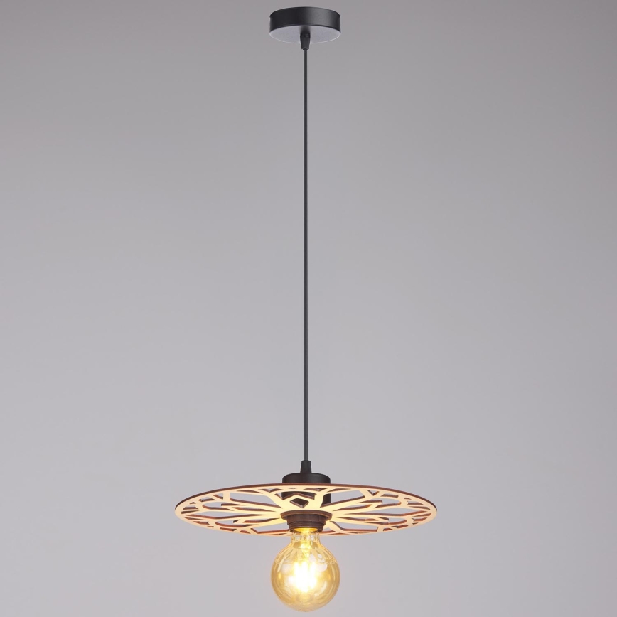 Luster na sajli FALCO 1xE27/60W/230V pr. 30 cm bež