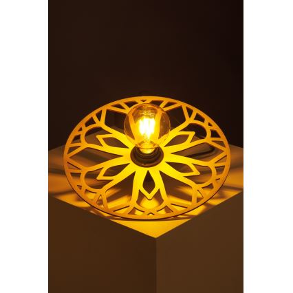 Luster na sajli FALCO 1xE27/60W/230V pr. 30 cm bež