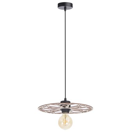 Luster na sajli FALCO 1xE27/60W/230V pr. 30 cm bež