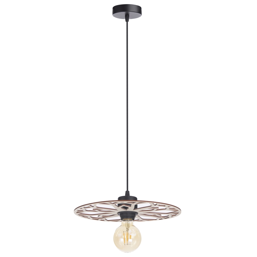 Luster na sajli FALCO 1xE27/60W/230V pr. 30 cm bež
