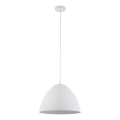 Luster na sajli FARO 1xE27/60W/230V bijela