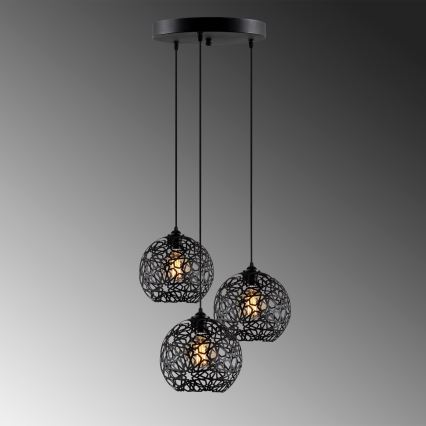 Luster na sajli FELLINI 3xE27/100W/230V
