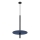 Luster na sajli FELTRO 1xG9/8W/230V crna/plava