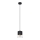 Luster na sajli FERGIE 1xE27/15W/230V crna