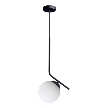 Luster na sajli FIRA 1xE27/60W/230V crna