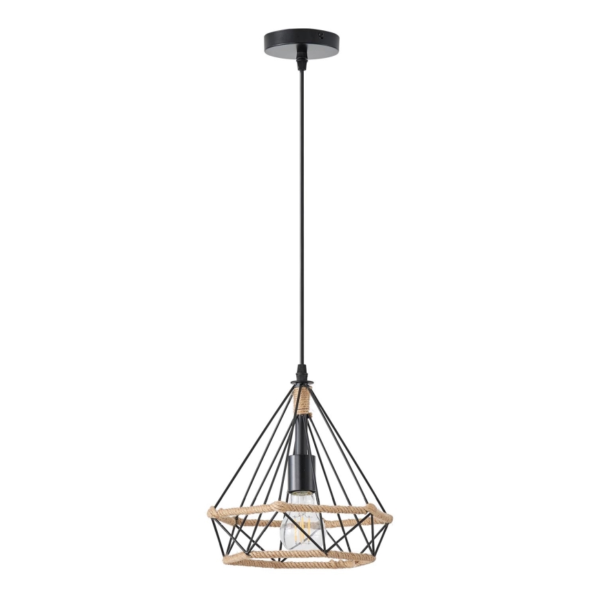 Luster na sajli FLARE 1xE27/15W/230V pr. 25 cm bež