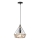 Luster na sajli FLARE 1xE27/15W/230V pr. 25 cm bež