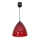 Luster na sajli FLASH 1xE27/60W/230V crvena