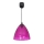 Luster na sajli FLASH 1xE27/60W/230V ružičasta