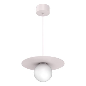 Luster na sajli FLAT 1xE27/15W/230V krem
