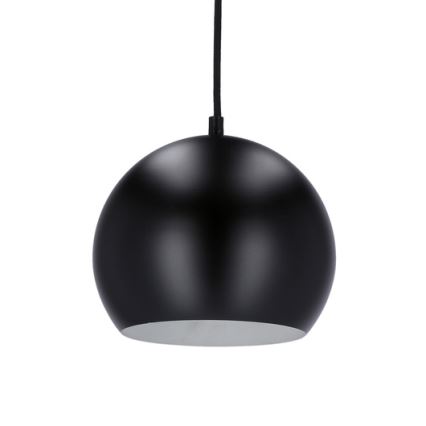 Luster na sajli FLEN 1xE27/40W/230V pr. 20 cm crna