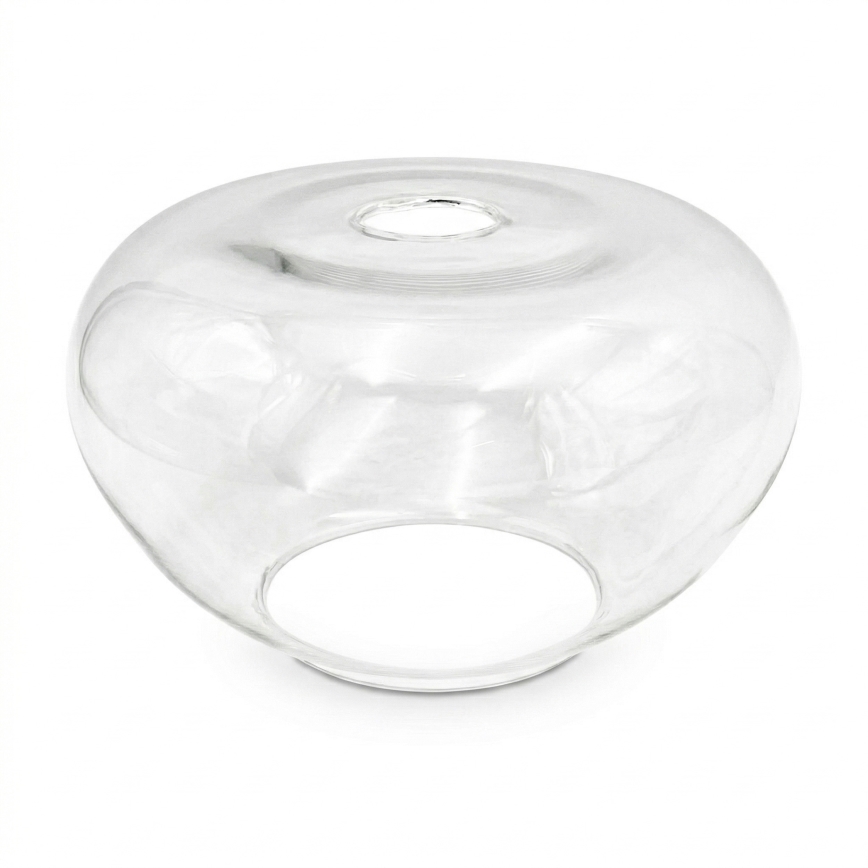 Luster na sajli FLO 1xE27/15W/230V sjajni krom/proziran