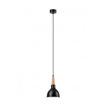 Luster na sajli FRANCESCA 1xE27/60W/230V crna