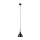 Luster na sajli FRANCESCA 1xE27/60W/230V crna