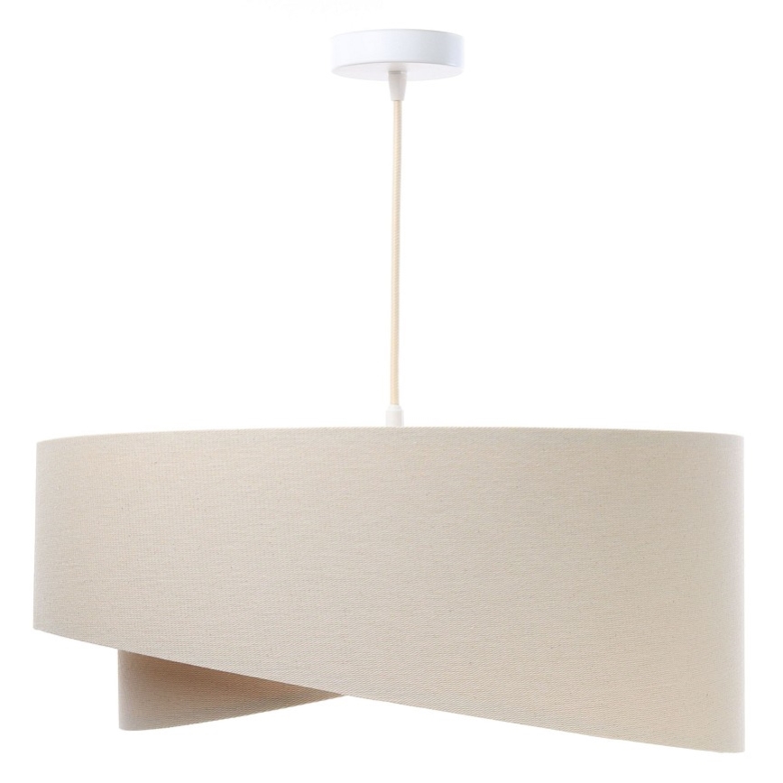 Luster na sajli GALAXY 1xE27/60W/230V bež