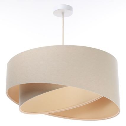 Luster na sajli GALAXY 1xE27/60W/230V bež