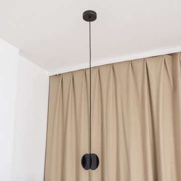 Luster na sajli GAMBIT 1xGU10/10W/230V crna