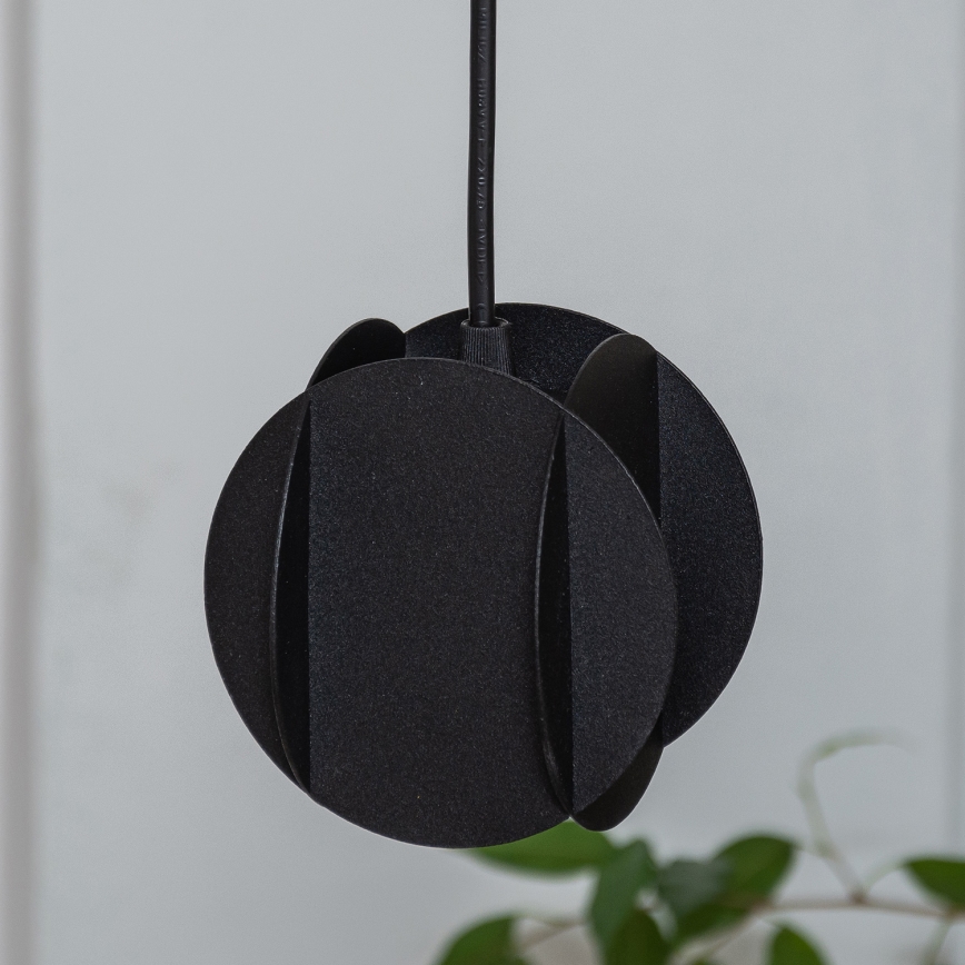 Luster na sajli GAMBIT 1xGU10/10W/230V crna