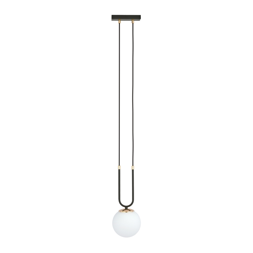 Luster na sajli GLAM 1xE14/10W/230V crna