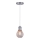 Luster na sajli GLIVA 1xE27/60W/230V