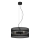 Luster na sajli GLUM 3xE27/60W/230V crna