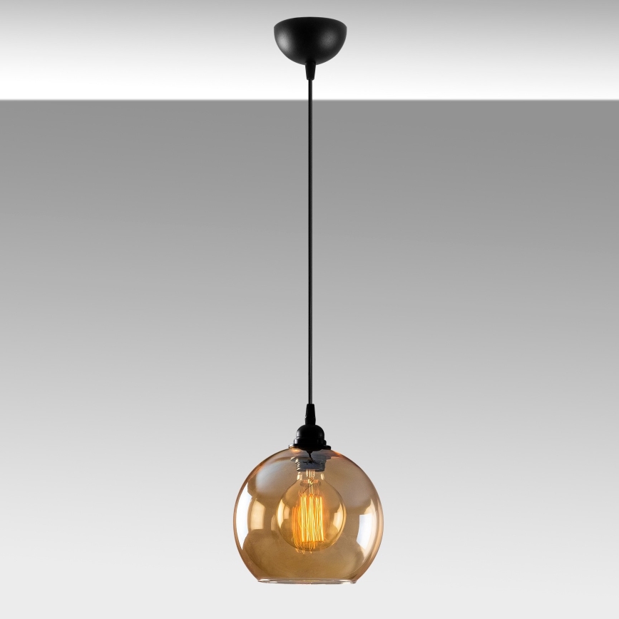 Luster na sajli GOLD 1xE27/40W/230V