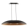 Luster na sajli GONDOLA 2xE27/60W/230V crna/bakrena