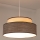 Luster na sajli GRACE 1xE27/60W/230V krem/smeđa