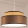 Luster na sajli GRACE 1xE27/60W/230V pr. 40 cm bež/smeđa