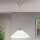 Luster na sajli GRADO 1xE27/60W/230V pr. 40 cm mesing