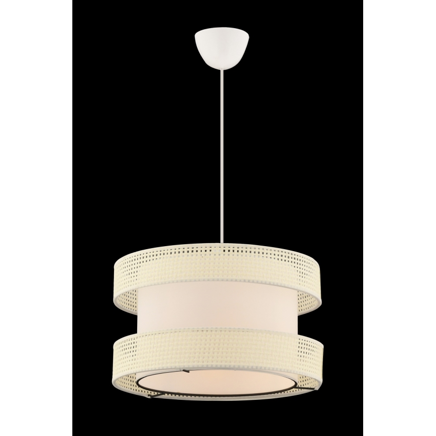 Luster na sajli HALO 1xE27/60W/230V krem