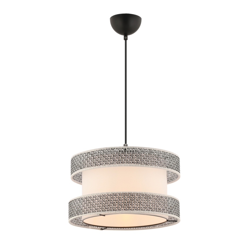 Luster na sajli HALO 1xE27/60W/230V krem/siva