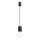 Luster na sajli HALO 1xG9/8W/230V pr. 12 cm crna
