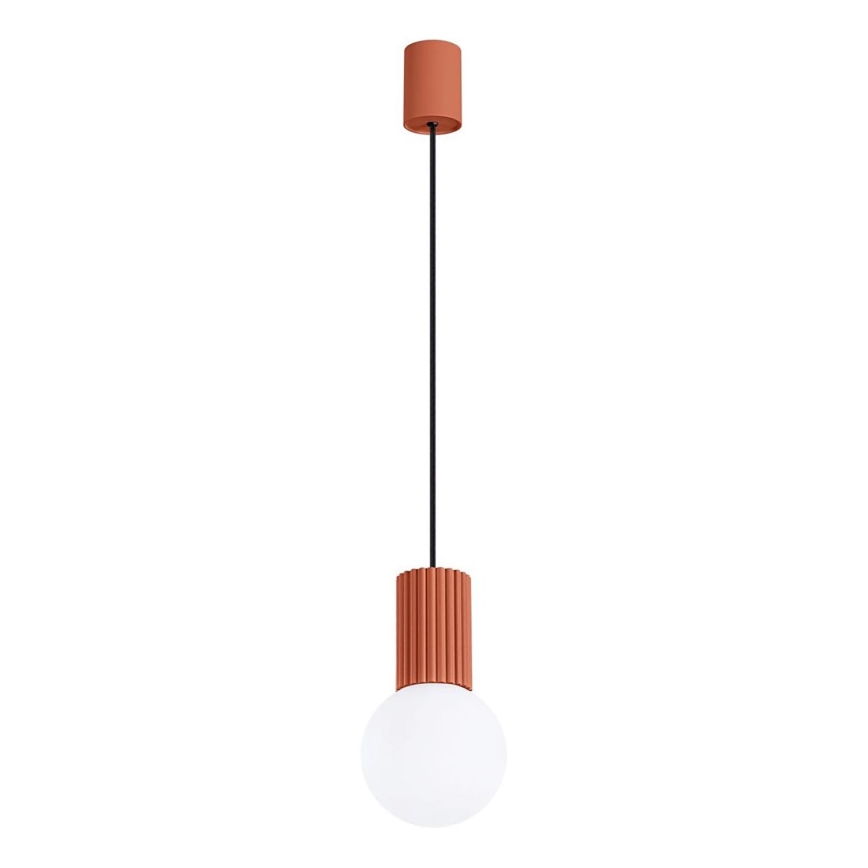 Luster na sajli HALO 1xG9/8W/230V pr. 12 cm narančasta