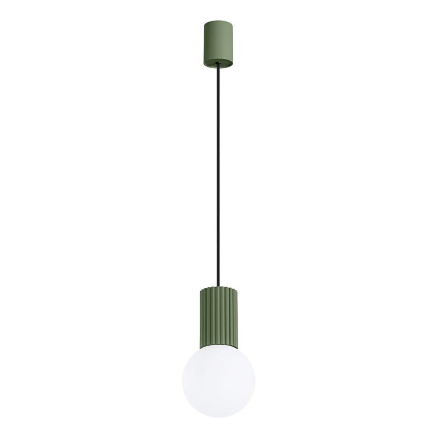 Luster na sajli HALO 1xG9/8W/230V pr. 12 cm zelena