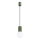 Luster na sajli HALO 1xG9/8W/230V pr. 12 cm zelena